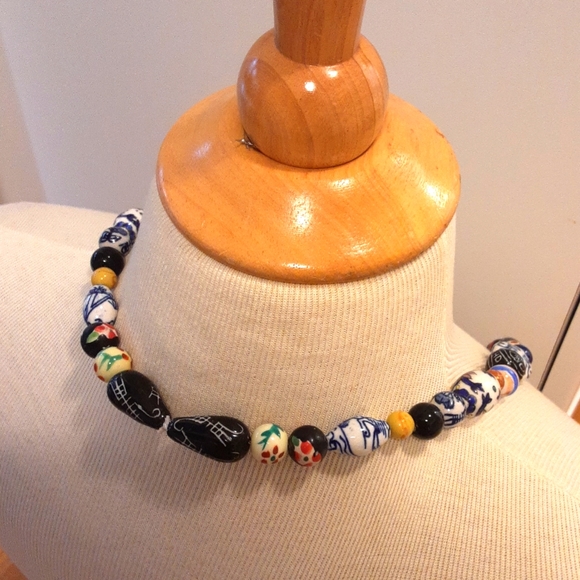 jewelry Jewelry Vintage Chinese Bead Necklace Poshmark